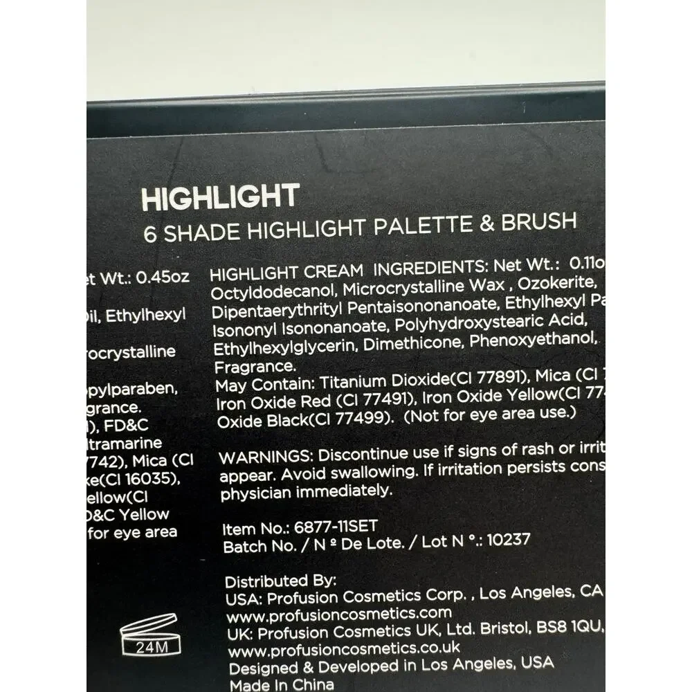 Profusion Cosmetics create radiant